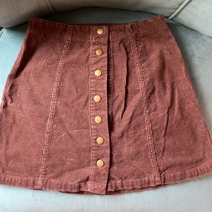 Brown skirt